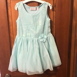 Girls sparkle tutu dress